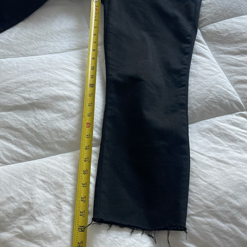 FRANK & EILEEN WICKLOW The Italian Chino ITALIAN PERFORMANCE TWILL in Black Sz 6 - Picture 17 of 17
